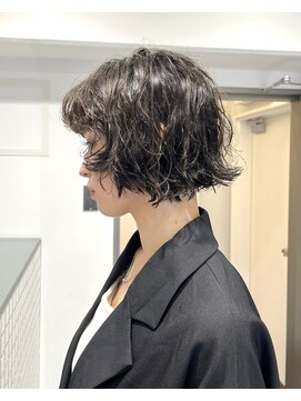 サンドイエナ 横浜店(sand yena) くびレイヤーボブルフネビージュ小顔ワンレンこなれミディ