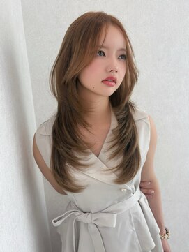 ジーナ 札幌(Zina) 【艶髪】ハッシュカットベージュ＊美髪