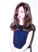[Laulea★女性限定サロン]カーキアッシュ★ほつれウェーブ