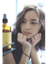 エシカ(ethica)&nbsp;[ethica_南船場] ラべンダーアッシュ×ゆる波ウェーブ