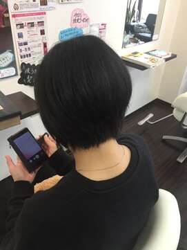シーヘアー(C hair) ショートよりのショートボブ☆