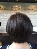 ナチュラルショートボブ
