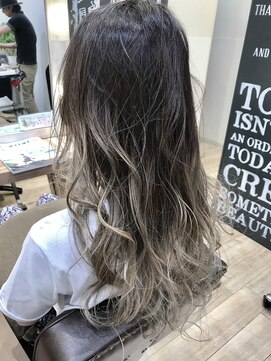 クレア 相武台(CREA) CREA相武台前 グラデーションカラー×white