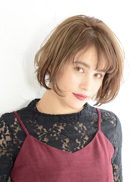 アース コアフュールボーテ 掛川店(EARTH coiffure beaute) 大人の愛されフェミニンボブ【EARTH掛川店】