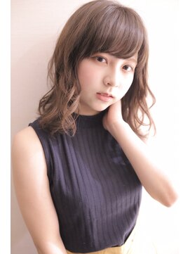 アッシュ 弥生台店(Ash) 外ハネフェミニンロブ