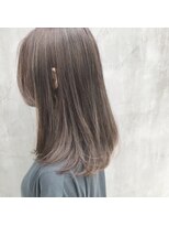 チョビー(Chobii)&nbsp;【chobii】ハイグレージュ☆透明感☆３Dハイライトカラー