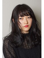 ソラーナ(SOLANA) 濡れ髪シースルーレイヤー_カーボンカラー