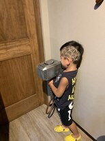 バーバー スタジオ ラフテル(Barber Studio RAFTEL)&nbsp;スパイダーマン×マイティ・ソー×キッズカット