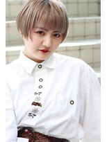 ステラ ヘア デザイン サロン(STELLA hair design salon)&nbsp;ショートカット　ホワイトカラー　S