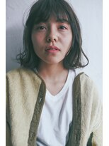 ハニーマスタード(HONEY MUSTARD)&nbsp;大人かわいいニュアンスカールのラフボブ