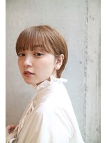 ダヴィン 中目黒(DaVin)&nbsp;【DaVin中目黒】明るめベージュ 丸みショート 20代30代40代☆