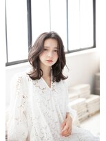 20代30代柔らかレイヤーミディアム