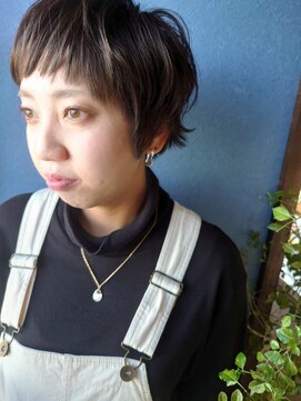 クブヘアー(kubu hair) 《Kubu hair》マッシュショートパーマ