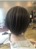 ショートボブハイライト