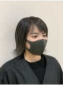 グレージュ外ハネ