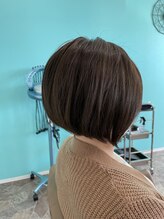 ヘアーディア みどり店(Hair...DiA) 切りっぱなし前下がりボブ