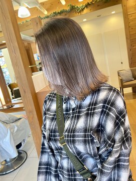 ジールサロン 阿見店(ZEAL SALON) 切りっぱなしボブ