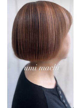 ウミマチ(umi machi) umi machi  髪質改善グレイハイライト　2022/5/13