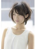 無造作ウェーブショート20代30代40代ふんわりパーマ/西新井30