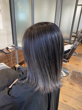 リバレッジ 広尾(Leverage) ハイライトグレージュ【広尾/恵比寿】担当：柴崎