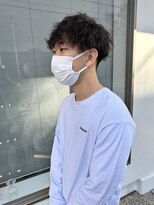 ヘアー アイス カンナ(HAIR ICI Canna)&nbsp;メンズパーマ×波巻きパーマ