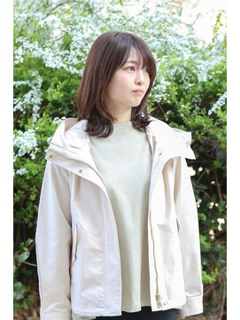 イーエン ヘアーデザイン(iiEn hair design) 外ハネミディアム×レイヤー