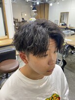 エルオム(EL.HOMME)&nbsp;【RYUYA】短髪ショートアップバング×ツイストスパイラル