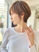 ロンドエニカ 大宮(Lond enika)&nbsp;切りっぱなしボブエアリーロング美髪ピンクブラウン[大宮]