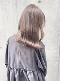 《sheer》#シアーベージュ#透明感カラー