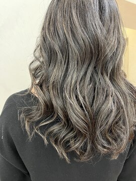 ネックス 表参道本店(nex) 【nex 表参道】白髪ぼかし メリハリハイライト グレージュ 齋藤