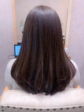 ガーデンヨコハマエスト(GARDEN YOKOHAMA est) 似合わせカット　イメチェン　ロング　オリーブグレージュ