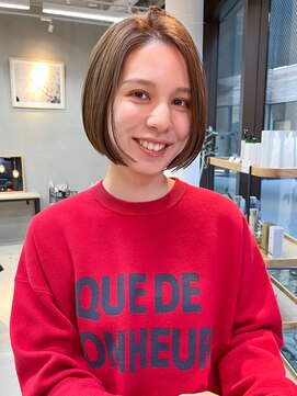 ミィ 表参道(mee.) イメチェン/ハッシュカット/フルバング/似合わせカット/ハセガワ