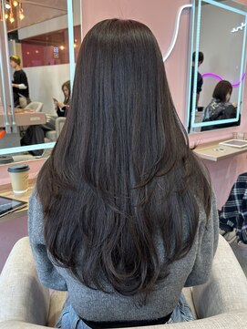 ウィクシーミミ 栄矢場町店(wixy mimi) 艶髪ラベンダーグレージュ