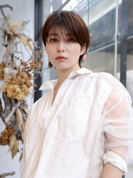 エムスラッシュ ソル センター南(M.SLASH SOL) 透け前髪/こなれ/ショートウルフ/ダークアッシュ/SOLセンター南