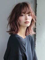 アルトリスト(Altruist Aging×HAIR&SPA)&nbsp;★ダークアッシュ大人ガーリーボブ着物ミディアムレイヤーカット
