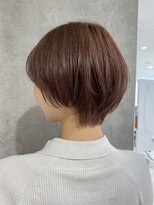 ショートショートボブ顔まわりシュッとなるえりあし