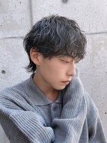 緩め波巻きスパイラルパーマ