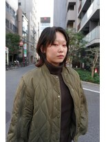 レコ 渋谷(LECO)&nbsp;ナチュラルブラウンレイヤーカット