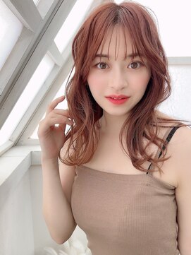 ファーレ ツルミ(Fare tsurumi) ミディアムレイヤー 美髪 透明感 イメチェン くびれ 髪質改善