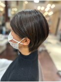 大人丸みショート