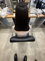 ブランシェ 名鉄小幡駅前店 朝のセットが楽に！　自然な髪質改善ストレート　2