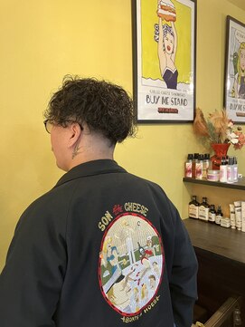 サロンチーズ(SALON CHEESE) 【SALON CHEESE】シャドーパーマ＿フェードマッシュ＿韓国