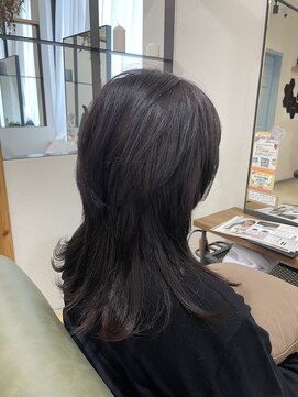 ニコ 四街道(nico) つやつや暗髪◎黒染めじゃない柔らかトーンダウン◎