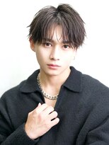 ゼロ 渋谷(XeRo)&nbsp;ツーブロックあり韓国マッシュ【シースルークロスバング】