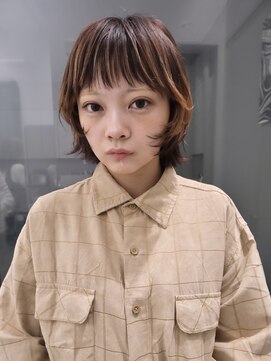 イリ(iLi) 【iLi×REN】ボブレイヤー/レイヤーボブ/ボブ/ボブウルフ