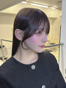 アイトーキョーエス 渋谷(AI TOKYO S) レイヤーカット/前髪カット／顔まわり／似合わせカット/髪質改善