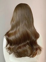 エル バイ アンキシム(elu by AHNKISM)&nbsp;ミディアムロングレイヤーカットブリーチなしダブルカラー心斎橋