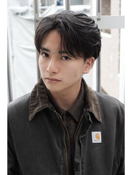 ネクスト 渋谷(NEXT) シャドウパーマフェザーパーマサーフカールツーブロックコウ