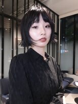 ラパンセノアール(LA PENSEE NOIR)&nbsp;ライン感のあるクールボブ