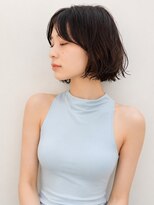 ドロップ(drop) 大人の透明感 × やわらか質感ボブ